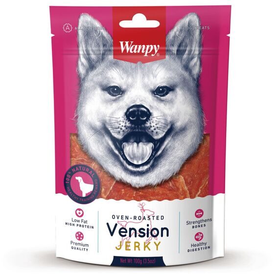 Wanpy Dog Филе из оленины лакомство для собак 100 г